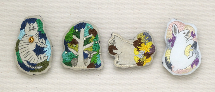 brooch: IPB series